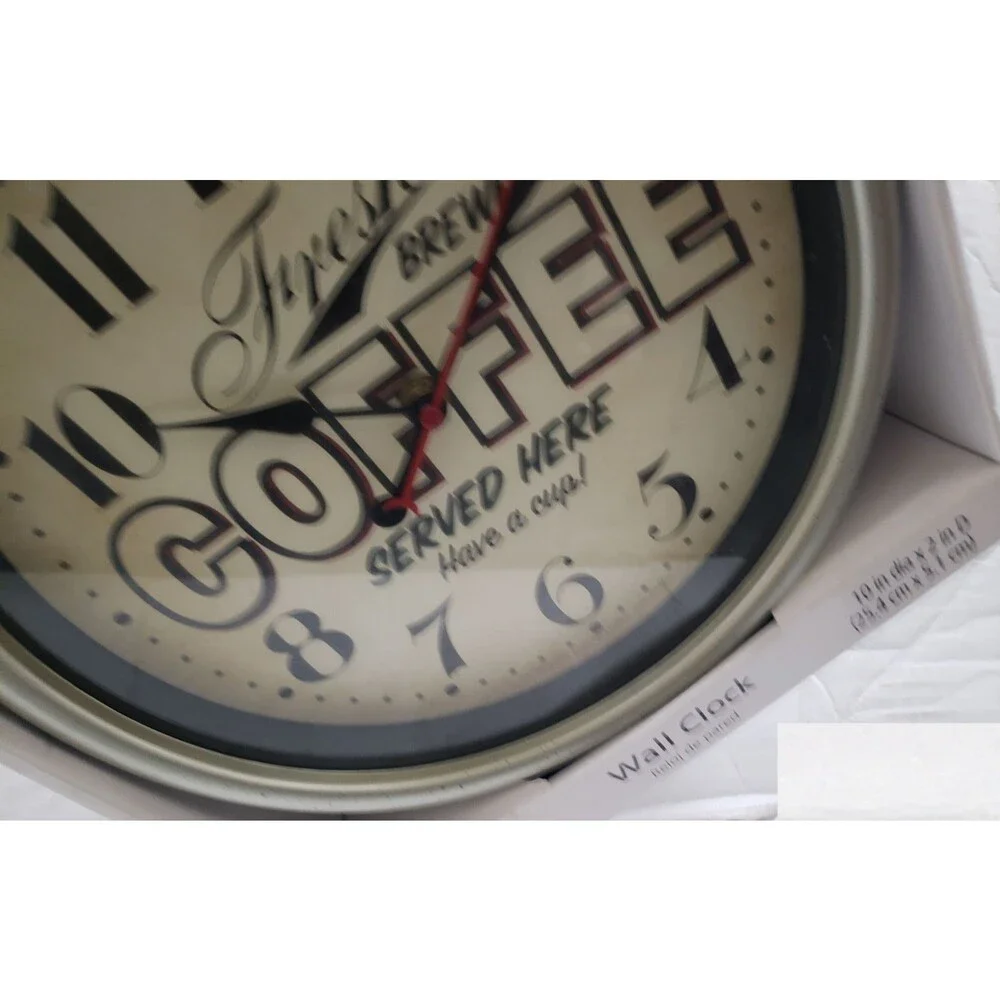 Plastic Wall Clock, 10